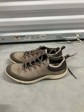 ECCO Women's Aspina Low Hiking Outdoors Shoes Dark Clay Warm Grey Size 40